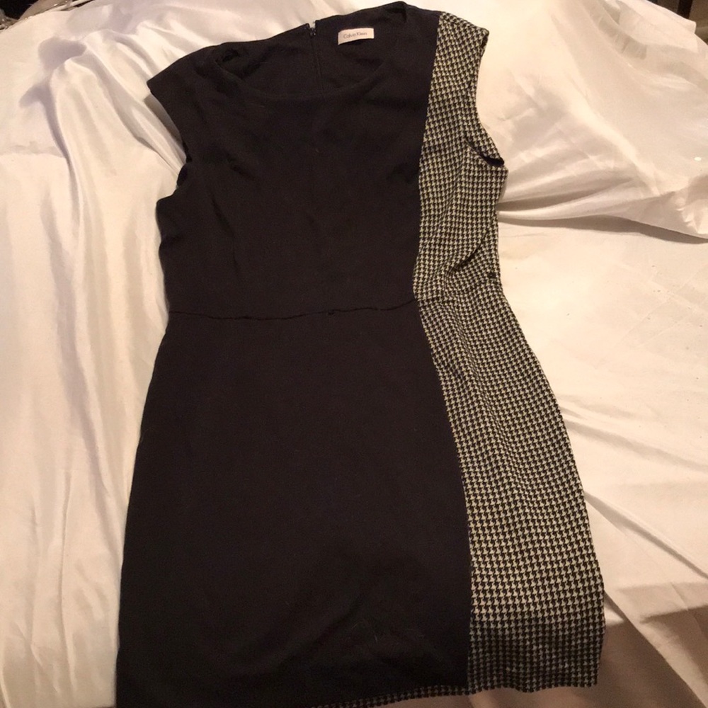 Calvin Klein -  Black & White Dress